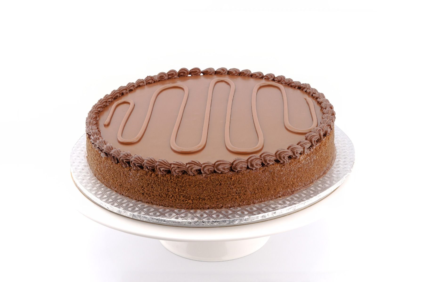 Chocolate Hard Icing Cake