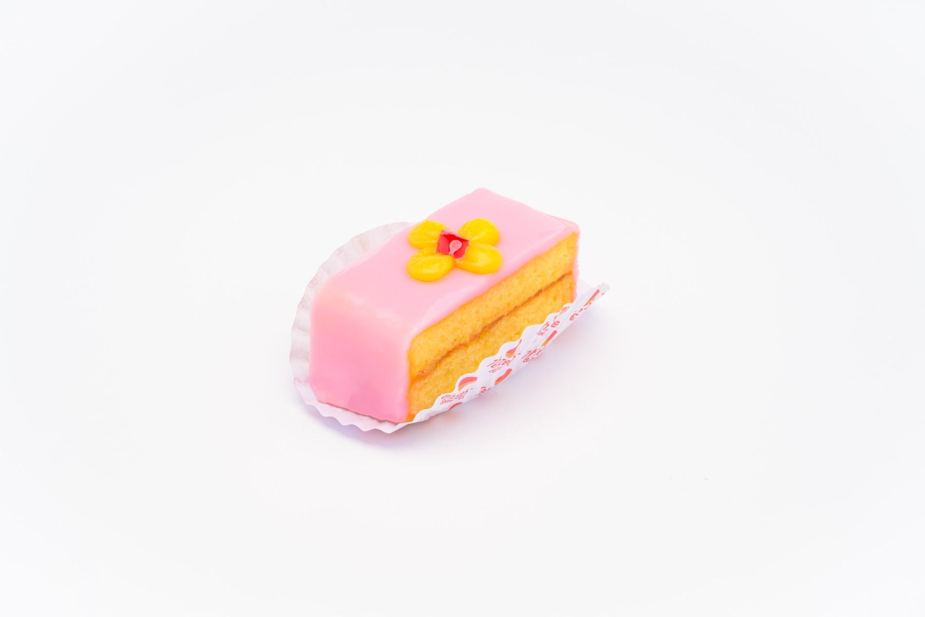 Strawberry Hard Icing Pastry