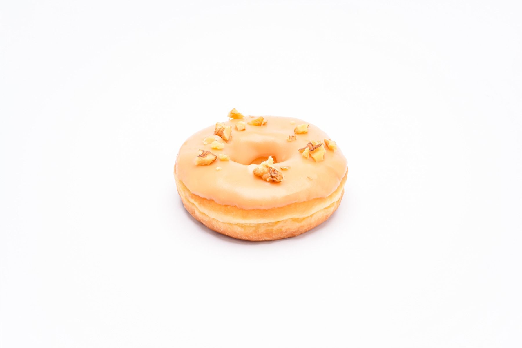 Walnut Fudge Donut