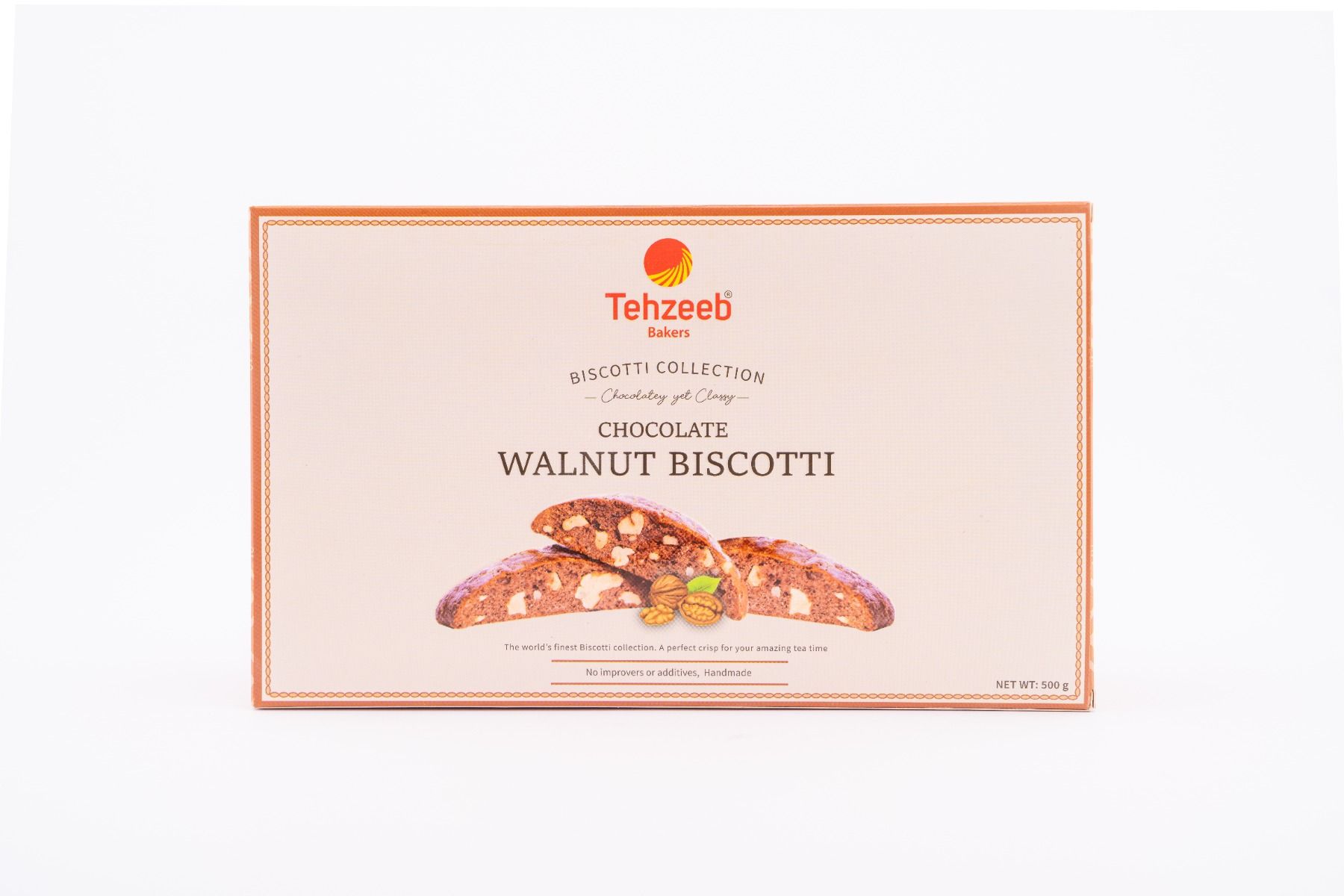 Chocolate Walnut Biscotti