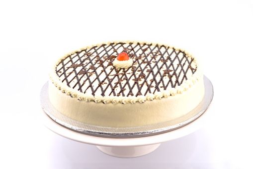 Vanilla Chocolate Fudge Cake 