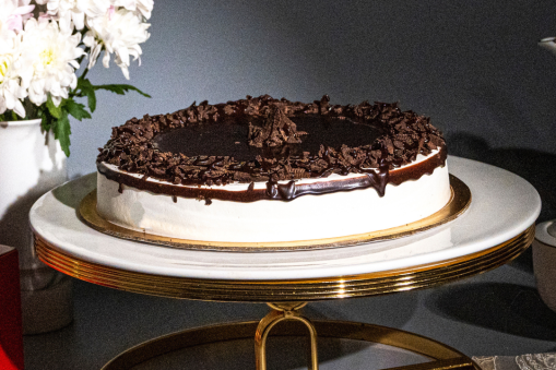 Vanilla Brownie Syrup Cake