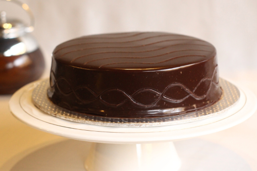 Hazelnut Brownie Cake