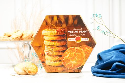Almond Khatai Box - 12 pieces