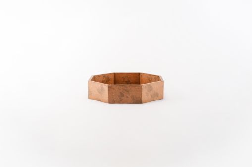 Wooden Hexagonal Gift Basket (Empty)
