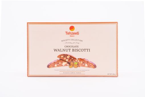 Chocolate Walnut Biscotti